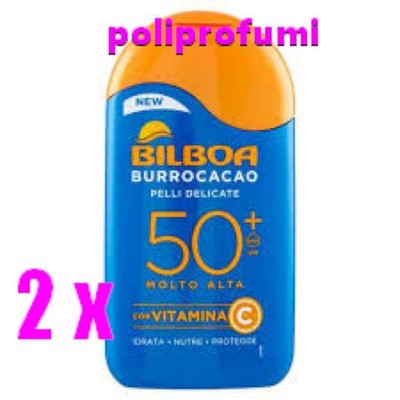 2 x Bilboa Buttercacao Zarte Haut 50+ Sehr Hoch mit Vitamin C 200 ml