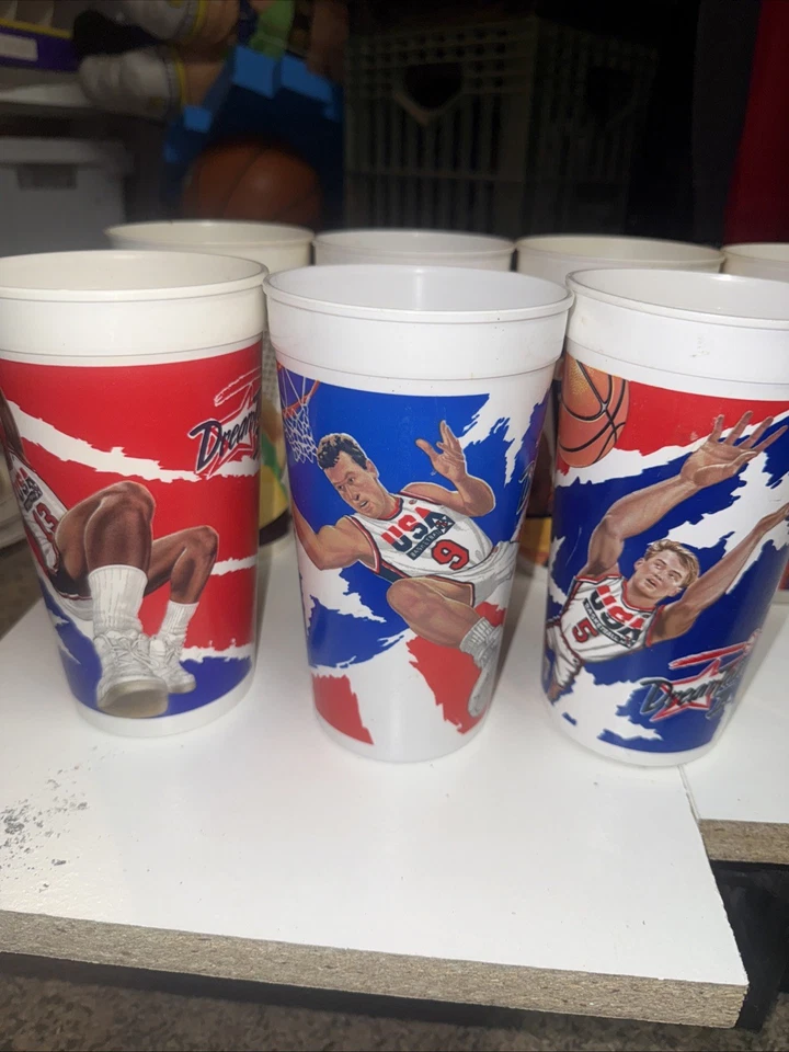 Lote de 10 tazas McDonald’s Cups 1994 NBA Foto 4 de 4