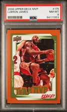 LeBron James Upper Deck MVP PSA 8 (#175) 2008/09
