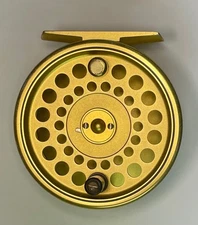 Hardy Gold Sovereign Fly Reel #7/8 with leather case