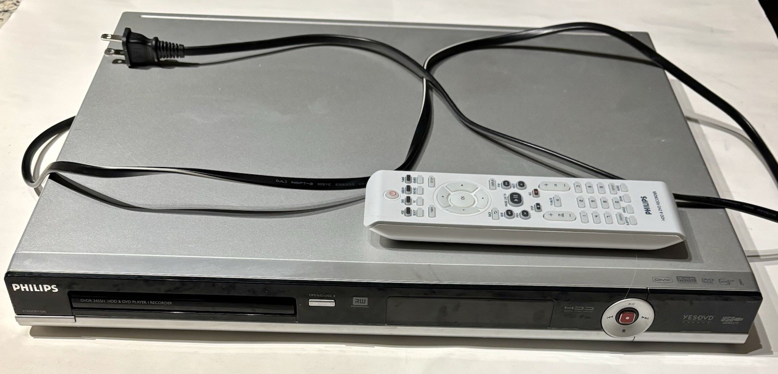 With Hard Drive & Remote; Tested Working