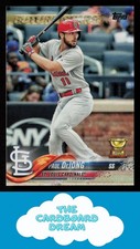 Paul DeJong 2018 Topps Rookie Gold Cup #462 St. Louis Cardinals Baseball Card. rookie card picture