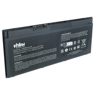 Akku für Fujitsu LifeBook U748 (U7480MP584DE) U748 (U7480MP780DE) 3490mAh 14,4V