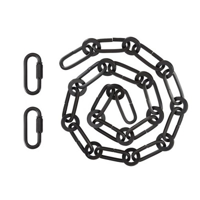 21124-05-1, Steel Heavy Duty Chain & Two Quick Link Connector for Lighting Fi...