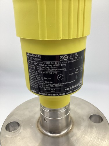 Vega Vegapuls 62 Ps62.ufcae2hknax Radar Level Sensor