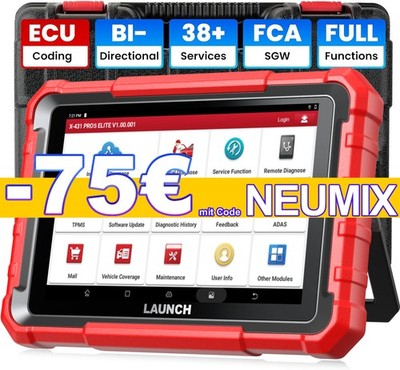 2026 LAUNCH X431 PRO Elite V+ PRO5 Profi Diagnosegerät ALLE SYSTEM ECU Codierung
