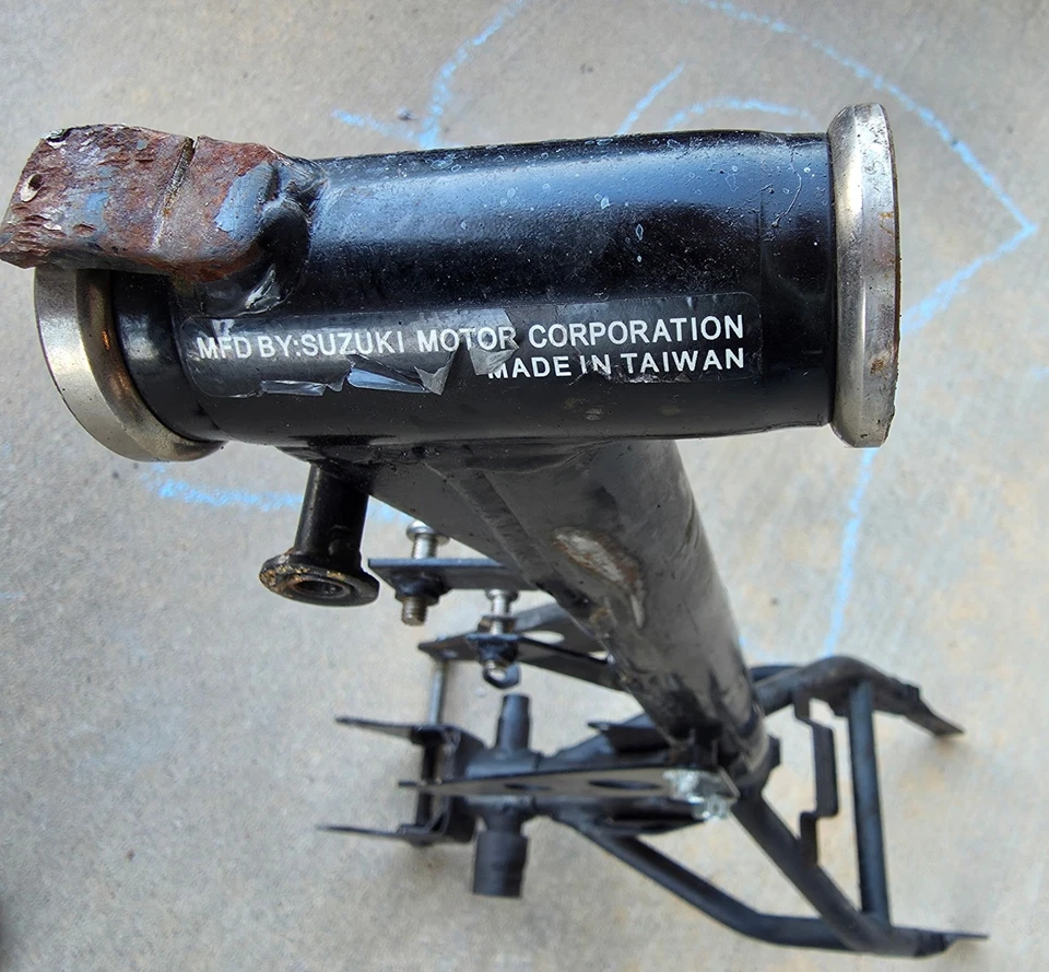 Cuadro Suzuki Jr50 Kawasaki Kdx50 con soportes de motor KDX JR 50 Foto 3 de 3