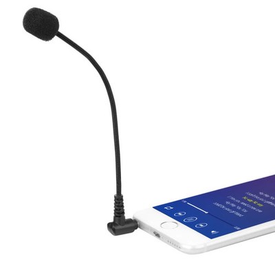 BOYA BY-UM4 3.5mm Interface Plug Live Show Omni-directional Condenser Mic Mini
