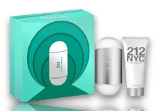 212 by CAROLINA HERRERA 2 PCS SET  Eau de Toilette  & Body Lotion 3.4 oz