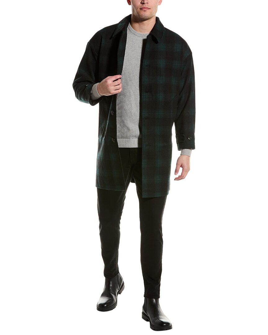Мужская полушерстяная куртка Volcom Stone Lords зеленого цвета L 7690₽