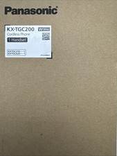 Panasonic  KX-TGC200W  One 1 Handset Cordless Phone  Tested, Working  OB