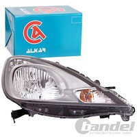 Alkar H4 Scheinwerfer Ohne Lwr Chrom Rechts Passend FüR Honda Jazz | 2756944