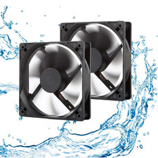 120Mm 12V 2Wire 3Pin DC Fan 3000RPM High-Speed Moisture-Proof Cooling  Exhaust