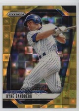 2025 Panini Prizm Premium Box Set Gold Prizm 3/4 Ryne Sandberg #118 HOF 9v7