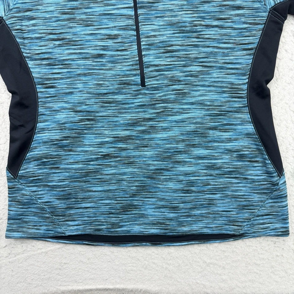 Columbia Shirt Womens XL Blue Long Sleeve 1/4 Zip Outdoors Hiking Athletic - Image 4 of 4