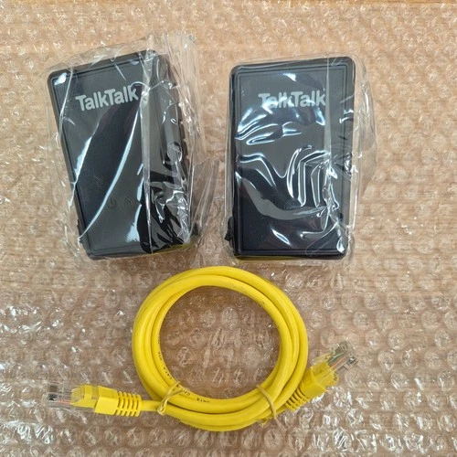 2 x D-Link TalkTalk DHP-300AV Powerline Adapters  BT Sky, Virgin, EE + Ethernet