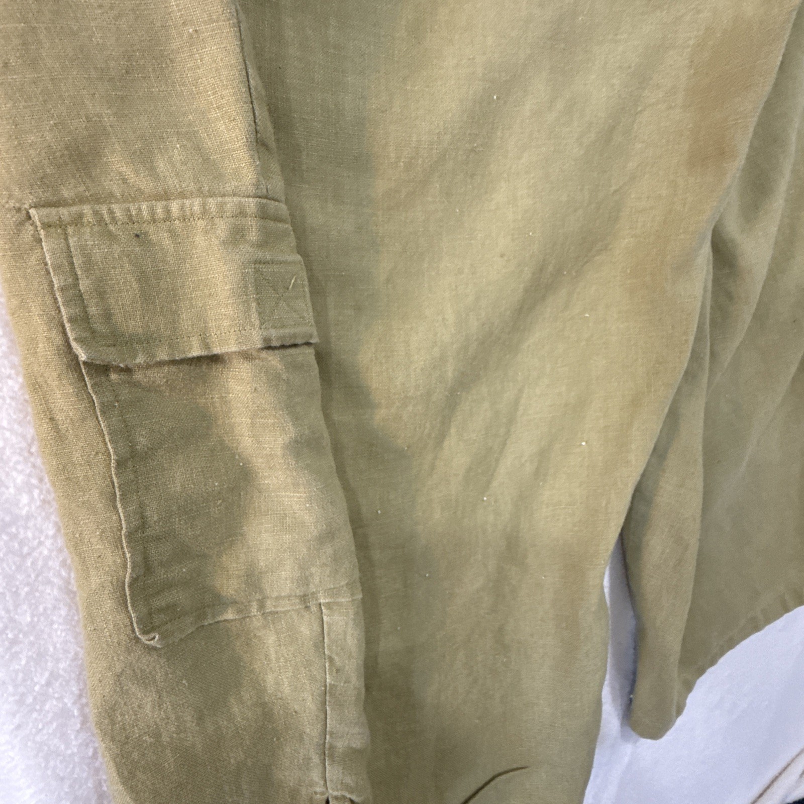 Bridgewater Studio 100% Linen Button Zip Pockets … - image 10