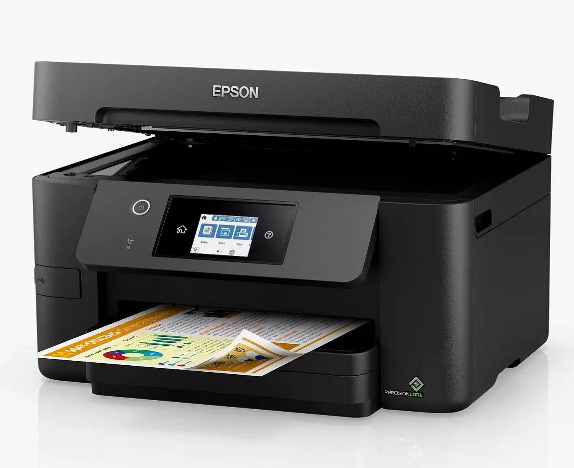Epson WorkForce Pro WF-3820DWF All-In-One Wireless Printer Black