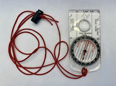 Silva Ruler Magnifying Hiking Compass Map Reading Orienteering 