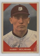 1960 Fleer Baseball Greats Harry Heilmann #65 HOF v9t