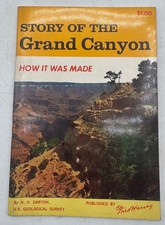 1961 Story of the Grand Canyon Arizona How It Was Made Fred Harvey Booklet