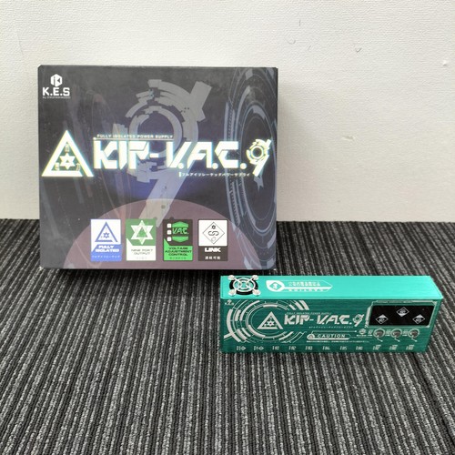 K.E.S KIP-VAC9 Voltage Adjustable Power Supply with Box and Accessories Japan