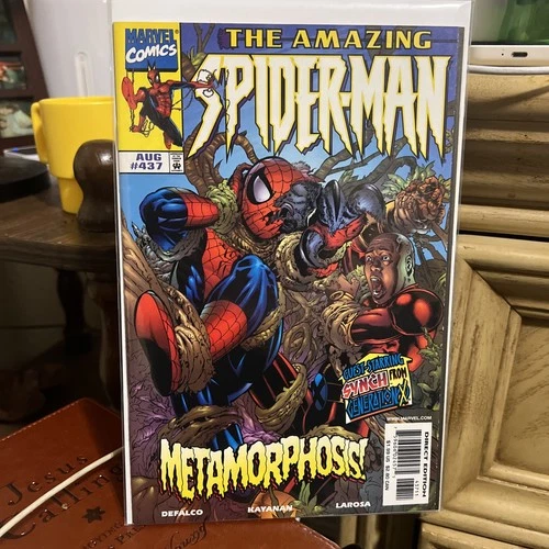 Amazing Spider-Man #437 NM/VF Metamorphosis With X-Man Synch Free Gift