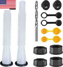Gas Can Spout Replacement Kit, Gas Can Nozzle Replacement 2 Kit-White All Gask