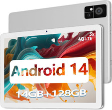 2025 Tablet, Android Tablets 10 Inch Tablet PC with Octa-Core CPU 14GB RAM 128G