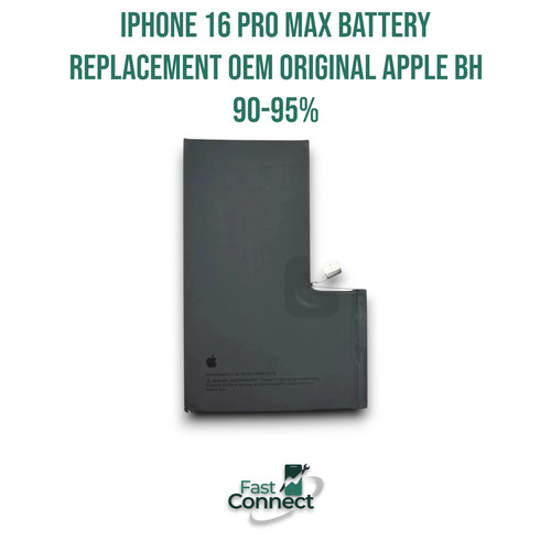 iPhone 16 Pro Max Battery Replacement OEM Original Apple BH 90-95%