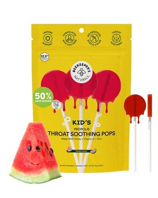 Kids Throat Soothing Watermelon Lollipops, by - Doctor Formulated Immune Supp...