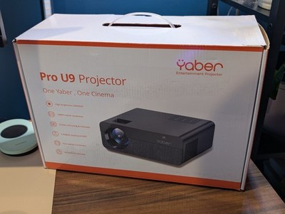 Projector Yaber - Buffalo Pro U9 Native 1080P Entertainment LCD + ProjectScreen 