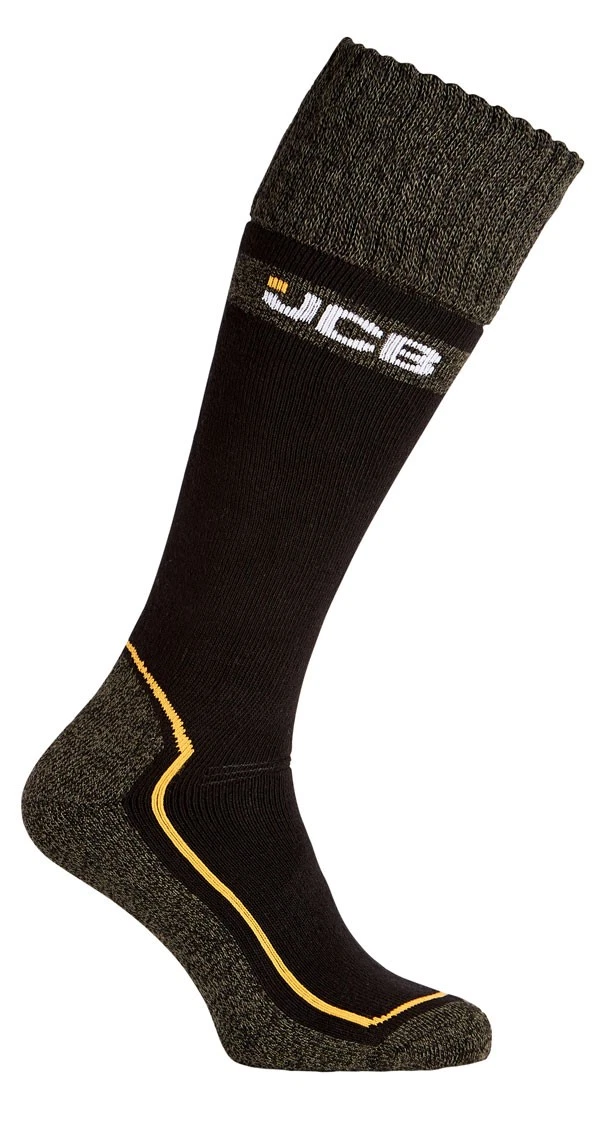 Jcb Workwear Pro Tech Wellington Socks Black Size 46000