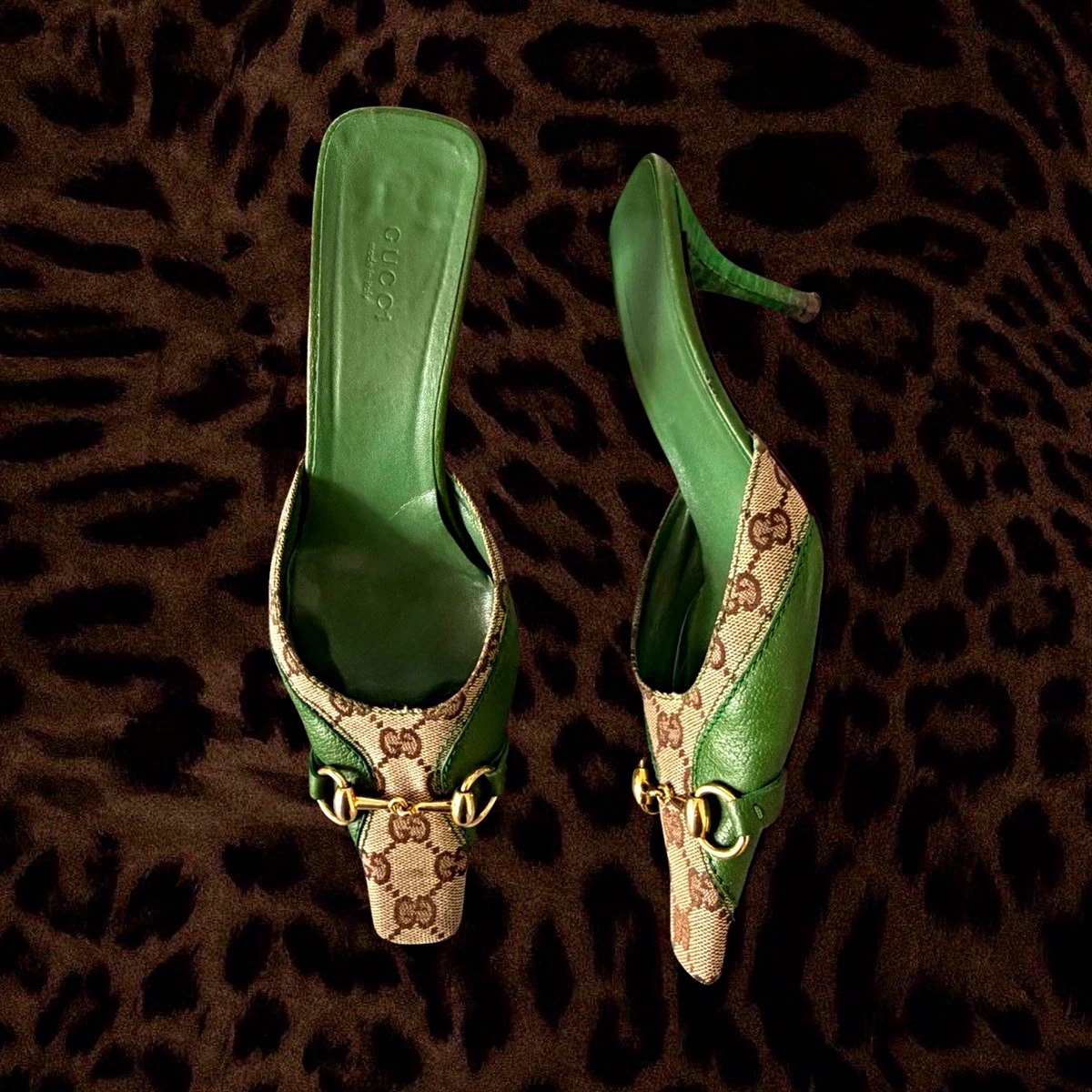 Gucci Green Shoes for Women for sale | eBay