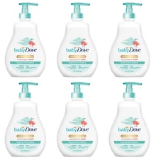 Baby Dove Tip to Toe Baby Wash Shampoo Baby's Sensitive Skin Hypoallergenic 6 PK