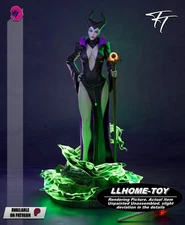 Witch Maleficent 30CM tall 3D Print Model Unpainted Garage Kit Statue Figure