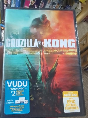 Godzilla vs. Kong (DVD, 2021)