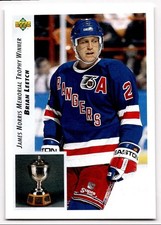 1992-93 Upper Deck Brian Leetch New York Rangers #434