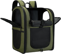 Erweiterbarer Katzen- Und Hundetragetasche Rucksack, Atmungsaktiv, Faltbar