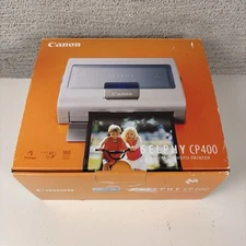 Canon Selphy CP400 Compact Photo Printer, Dye-Sublimation, Portable