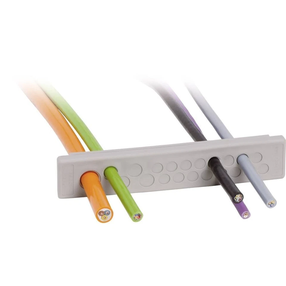 Icotek KEL-DP-E 86/13 Kabeldurchführungsplatte Klemm-Ø (max.) 8.3 mm Elastomer