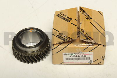 330340K040 Genuine Toyota GEAR, 3RD 33034-0K040 | eBay