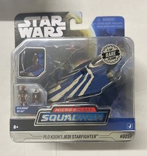 Star Wars Micro Galaxy Squadron Plo Koon   s Jedi Starfighter RARE  15000  0059