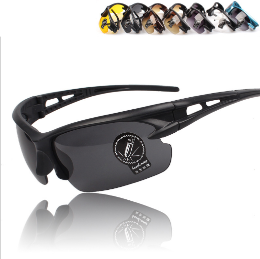 UV400 HD Night Vision Cycling Riding Driving Glasses Sports
