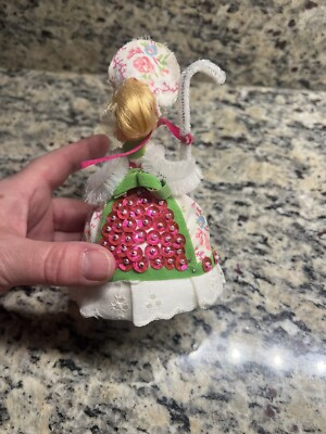 Vintage 1976 Walco L'il Missy Beaded Doll Kit Mother Goose #13360B New