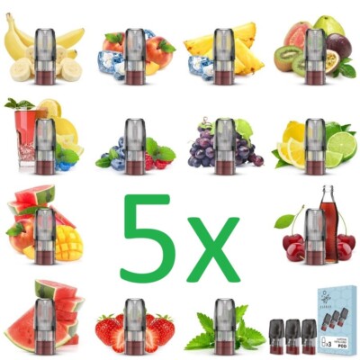 5 x 2er Pack Elfbar MATE500 P1 Pod 2ml 20mg oder 5x 3er Pack befüllbare 2ml Pods