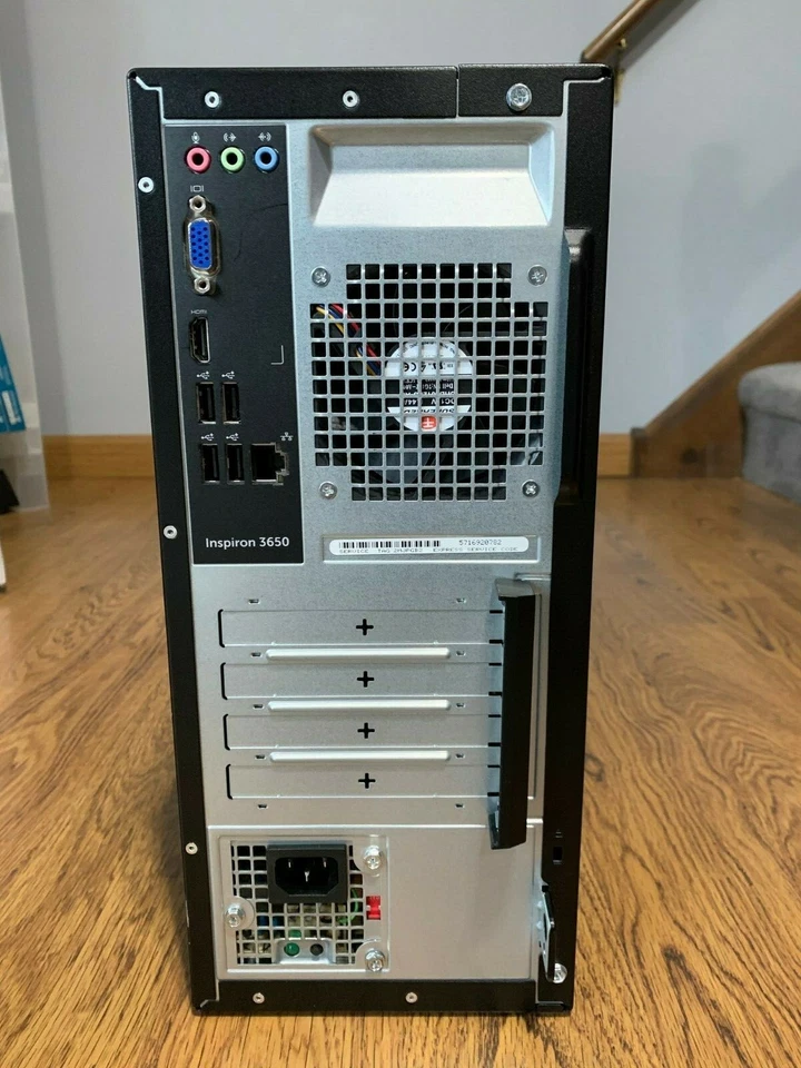 Dell Inspiron 3650 MT Desktop PC Core i3-6100 16GB 256GB SSD HDD Win11 - Image 2 of 4