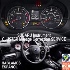 SUBARU  Instrument Cluster Mileage Correction / Programming Service
