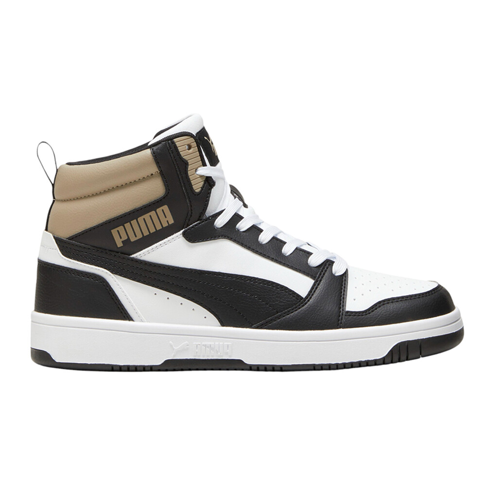 Puma Rebound V6 Мужские белые кроссовки на шнуровке Повседневная обувь 39232622