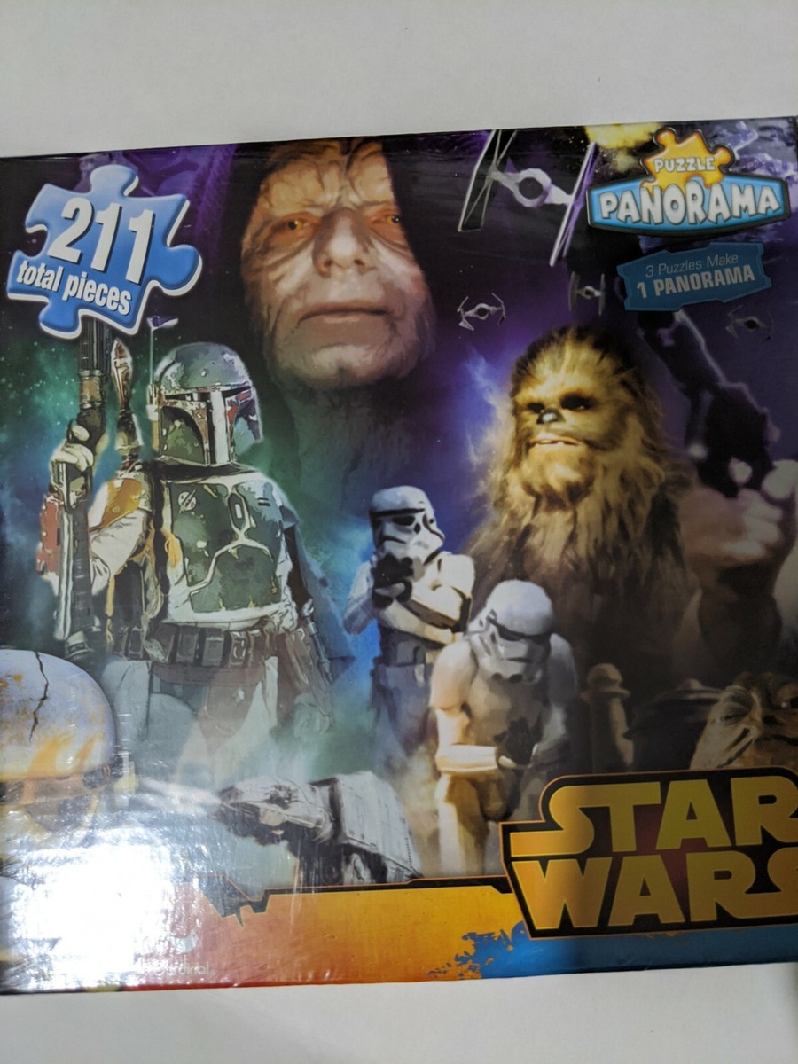 Star Wars Kids Original Trilogy 3 Box Panoramic 211 Piece